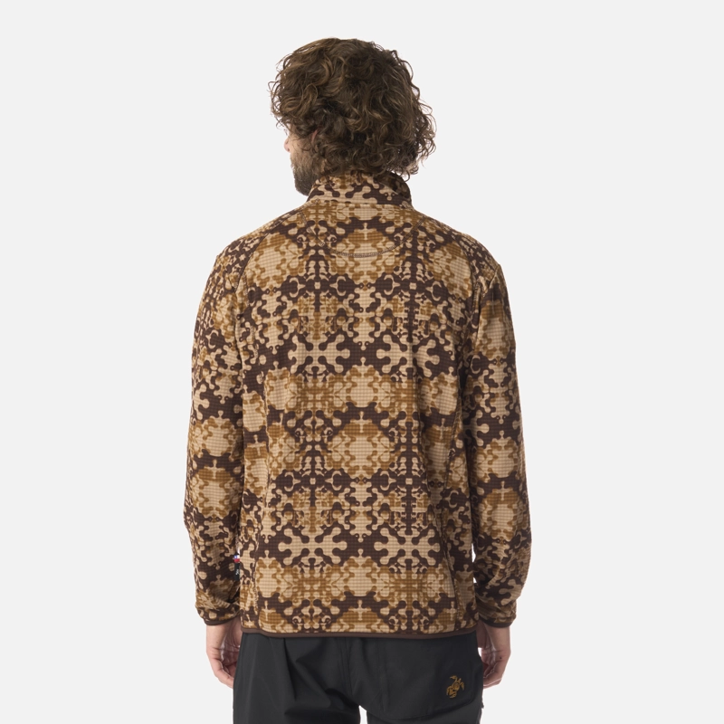 POLERON HOMBRE TAINA PRINT CAFE  HAKA HONU - 3