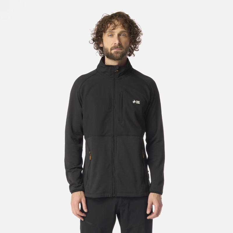 HAKA HONU POLERON HOMBRE TAINA FULL ZIP NEGRO HAKA HONU