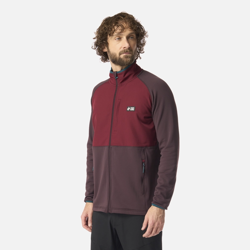 POLERON HOMBRE TAINA FULL ZIP BURDEO HAKA HONU - 2