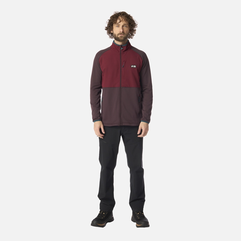 POLERON HOMBRE TAINA FULL ZIP BURDEO HAKA HONU - 6
