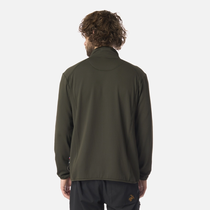 POLERON HOMBRE TAINA VERDE MILITAR HAKA HONU - 3