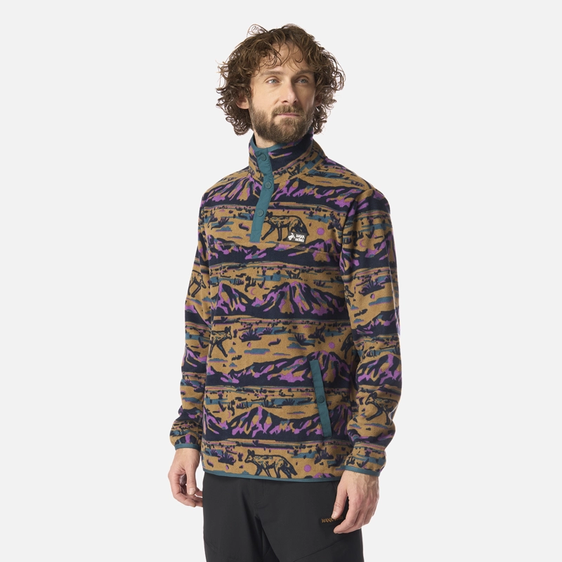 POLAR HOMBRE TOKERAU PRINT CAFE  CLARO HAKA HONU - 2