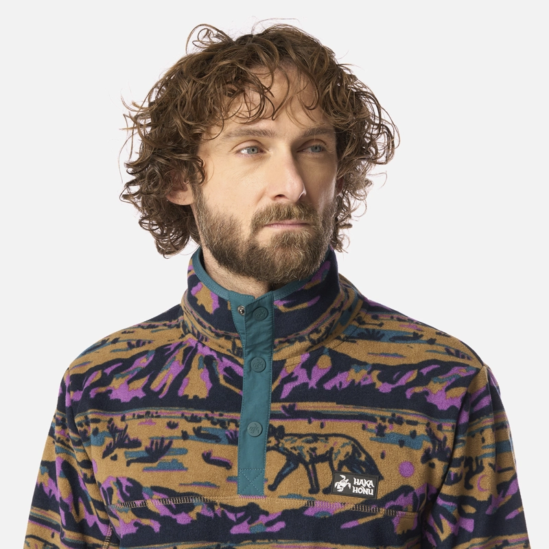 POLAR HOMBRE TOKERAU PRINT CAFE  CLARO HAKA HONU - 4