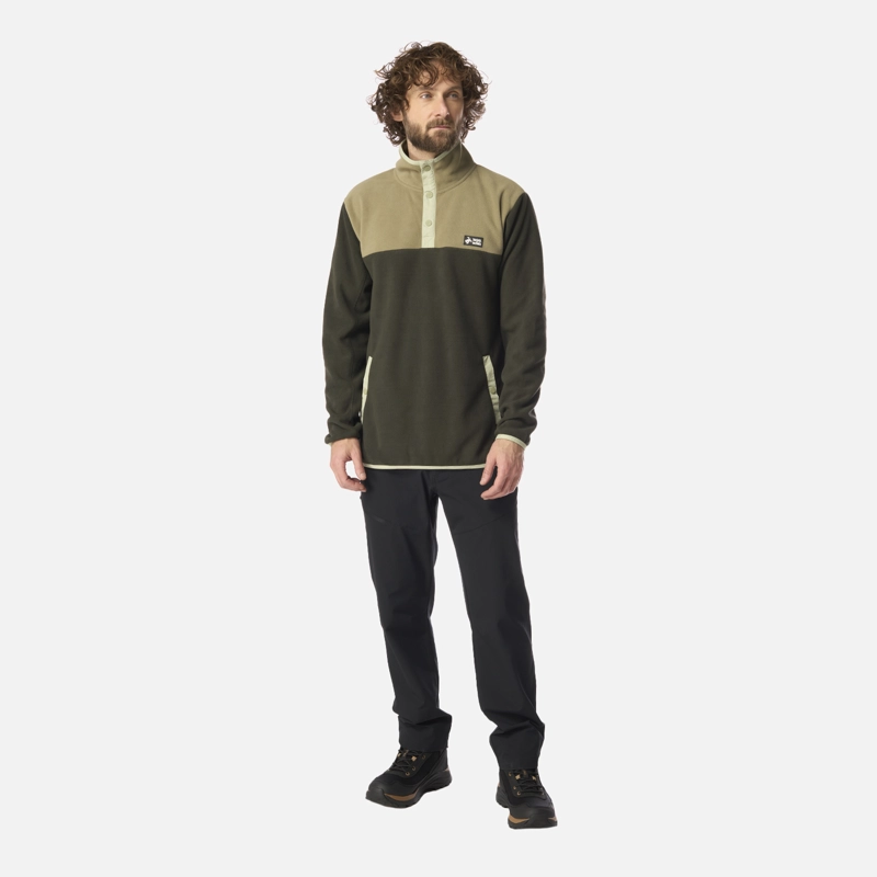 POLAR HOMBRE TOKERAU VERDE MILITAR HAKA HONU - 6