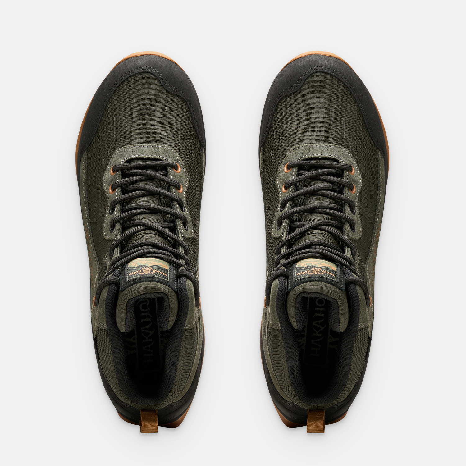 BOTIN HOMBRE MORRO VERDE GRISACEO HAKA HONU I26 - 6