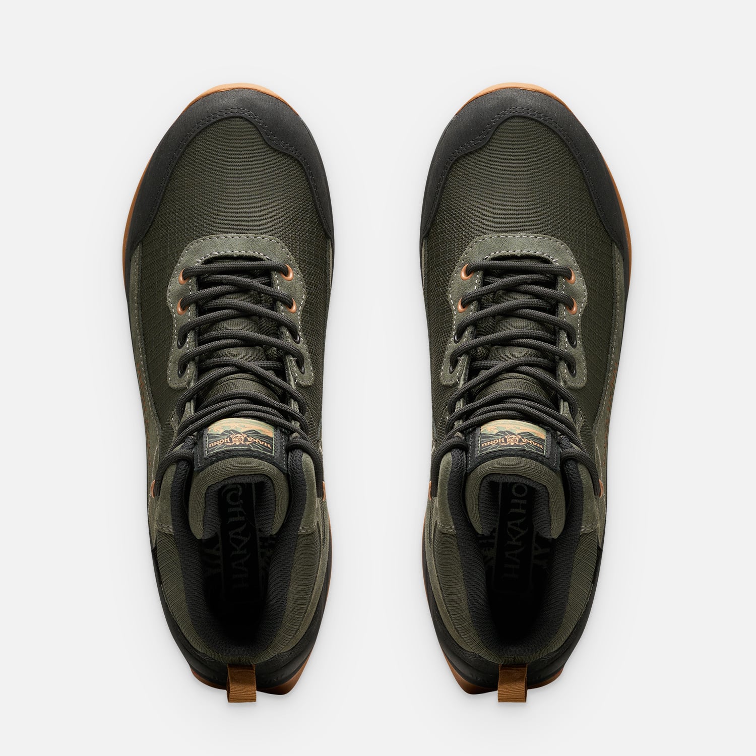 BOTIN HOMBRE MORRO VERDE GRISACEO HAKA HONU I26 - 6