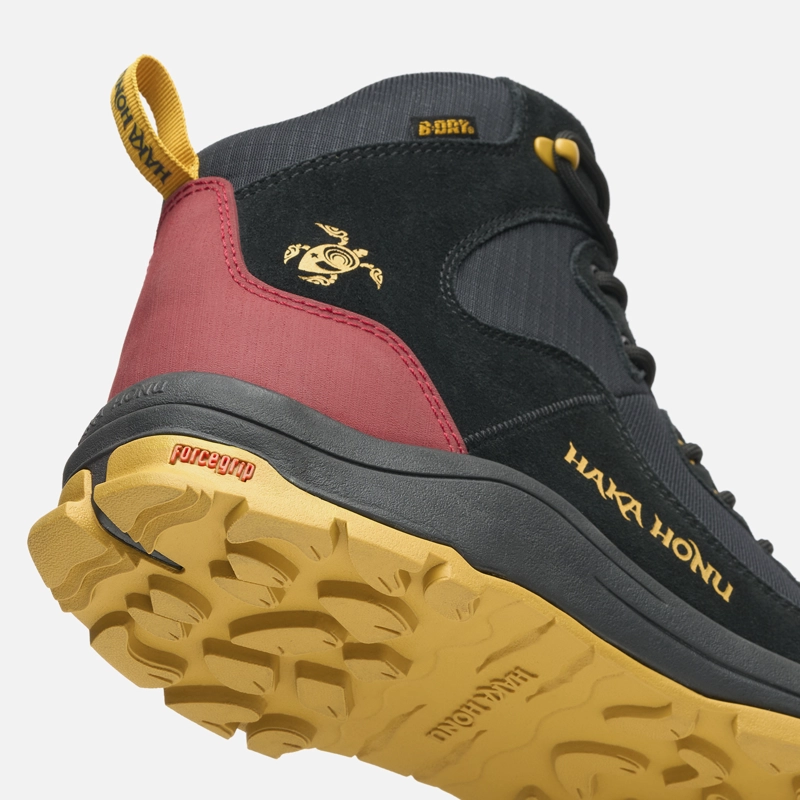BOTIN HOMBRE MORRO NEGRO / ROJO HAKA HONU - 8