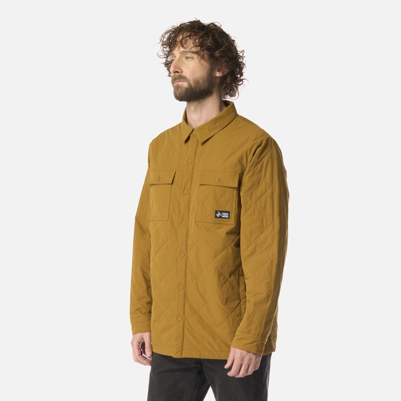 CAMISA HOMBRE FOGATA MOSTAZA OSCURO HAKA HONU - 2