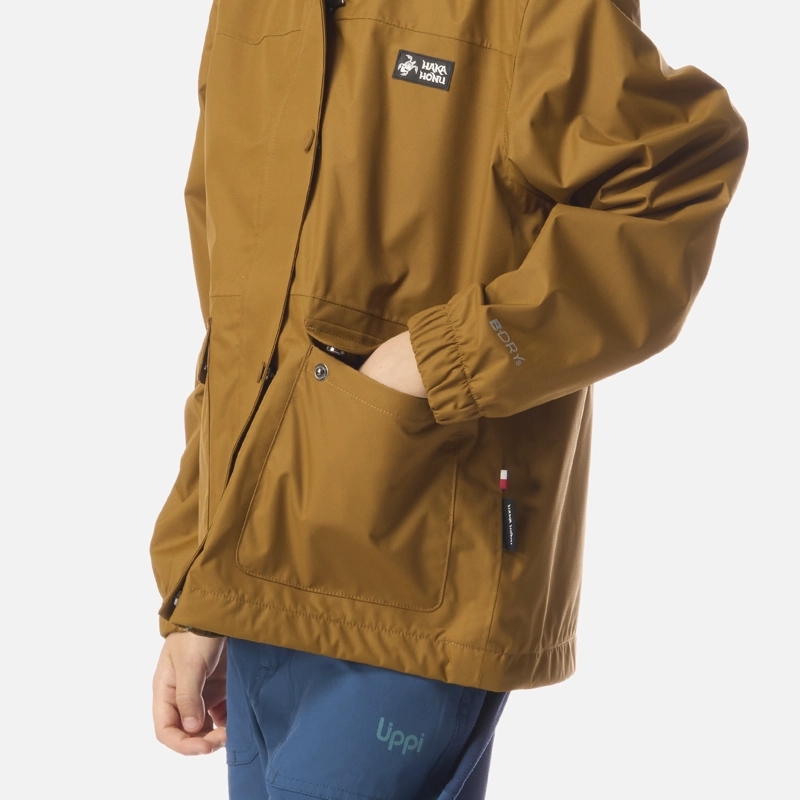 CHAQUETA NIÑO MINI KAUAI MOSTAZA OSCURO HAKA HONU - 4
