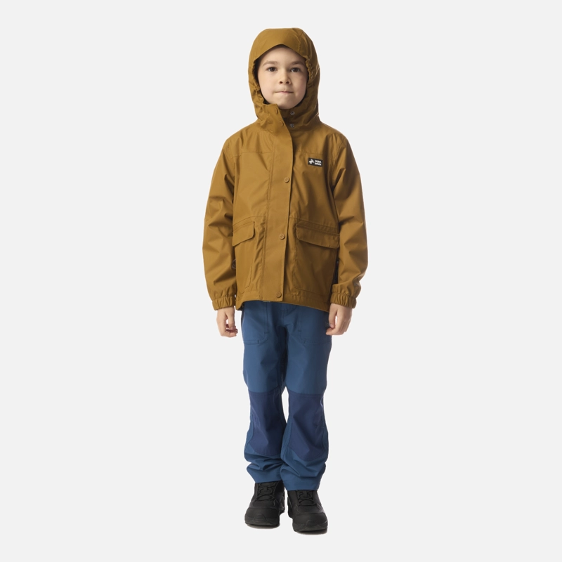 CHAQUETA NIÑO MINI KAUAI MOSTAZA OSCURO HAKA HONU - 5