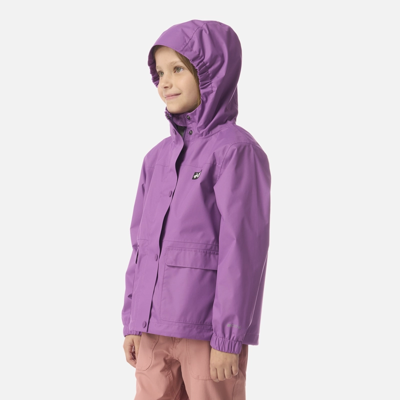 CHAQUETA NIÑA MINI KAUAI MORADO HAKA HONU - 2
