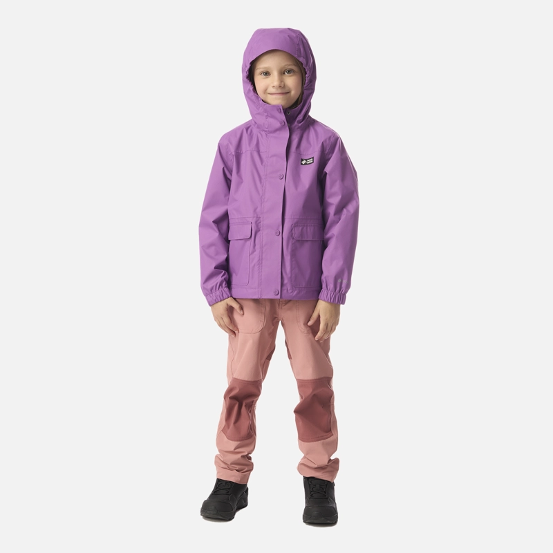 CHAQUETA NIÑA MINI KAUAI MORADO HAKA HONU - 5
