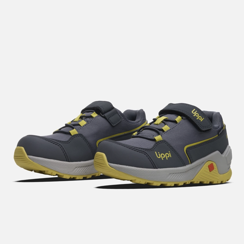 ZAPATILLA NIÑO MOTION LOW KIDS B-DRY GRIS LIPPI I26 - 4