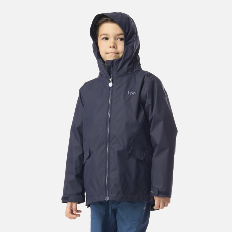 CHAQUETA NIÑO SNOWBALL FUSION-3 HOODY JACKET AZUL MARINO LIPPI - 2