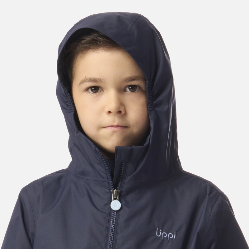 CHAQUETA NIÑO SNOWBALL FUSION-3 HOODY JACKET AZUL MARINO LIPPI - 5