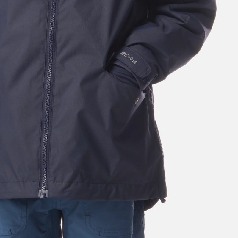 CHAQUETA NIÑO SNOWBALL FUSION-3 HOODY JACKET AZUL MARINO LIPPI - 6