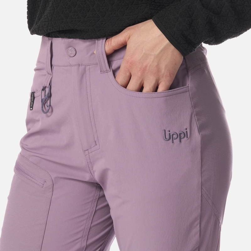 PANTALON MUJER LENNOX Q-DRY SLIM FIT PANTS PURPURA CLARO LIPPI - 4