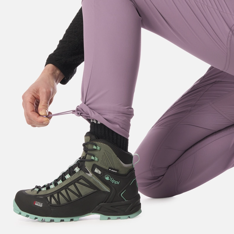 PANTALON MUJER LENNOX Q-DRY SLIM FIT PANTS PURPURA CLARO LIPPI - 7