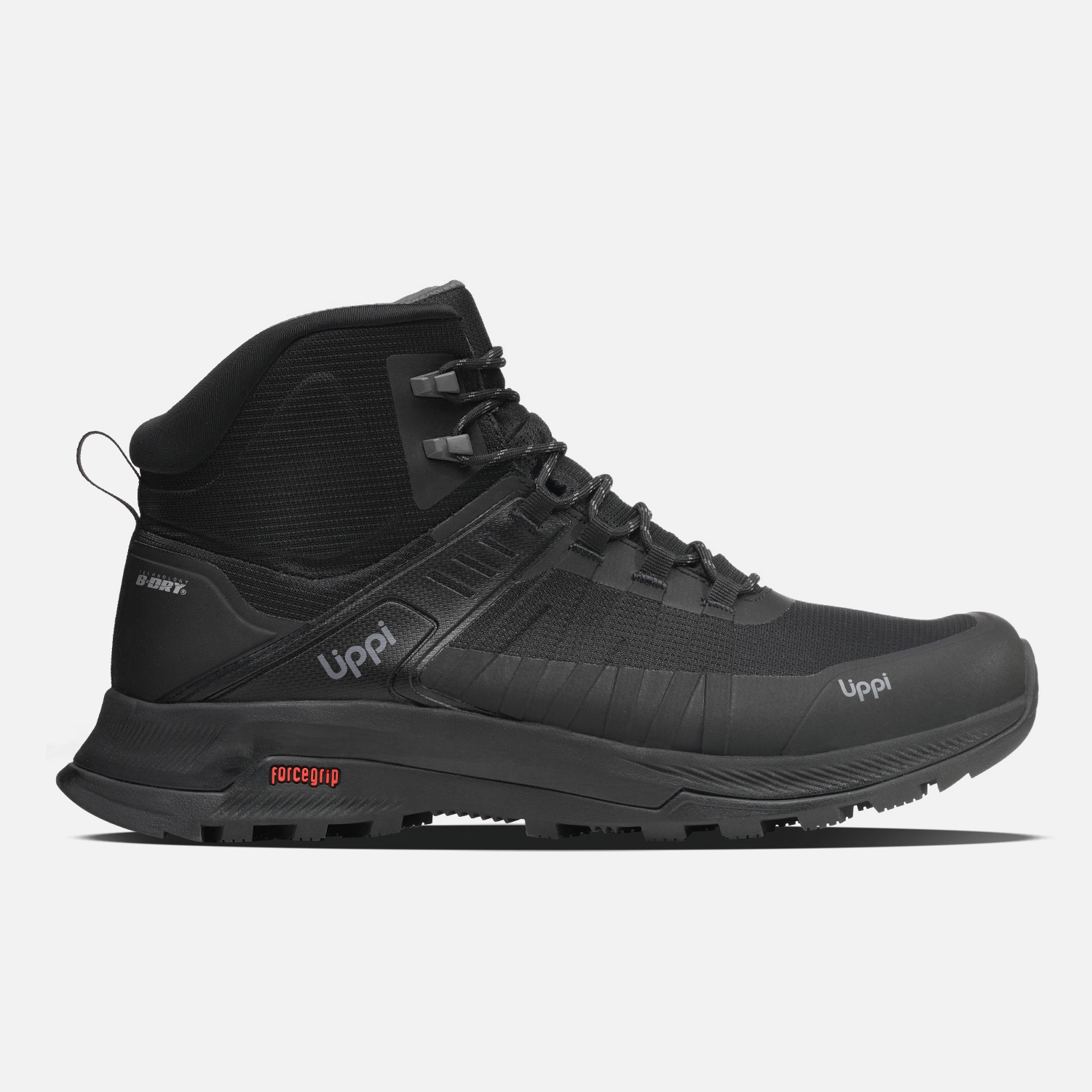 ZAPATILLA HOMBRE VULCANO IRON STONE MID B-DRY NEGRO LIPPI I26 - 1