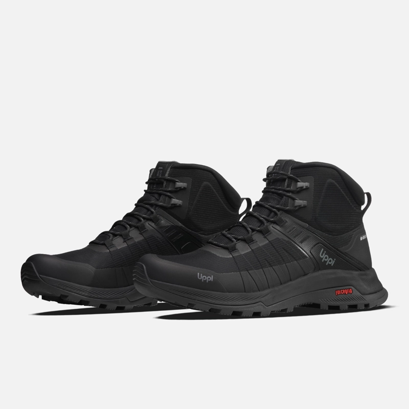 ZAPATILLA HOMBRE VULCANO IRON STONE MID B-DRY NEGRO LIPPI I26 - 4