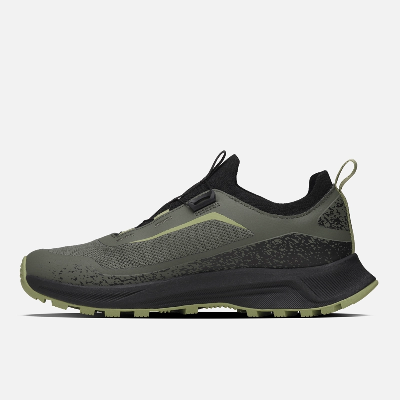ZAPATILLA HOMBRE LIGHT KNIT TWIST NEGRO / VERDE LIPPI I26 - 2