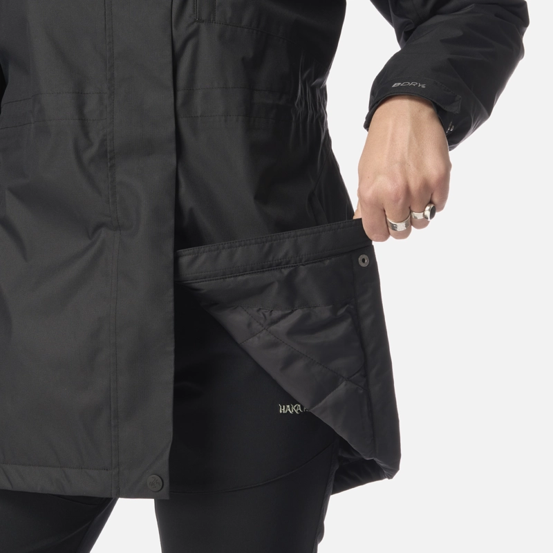 CHAQUETA MUJER TERRANOVA NEGRO HAKA HONU - 6
