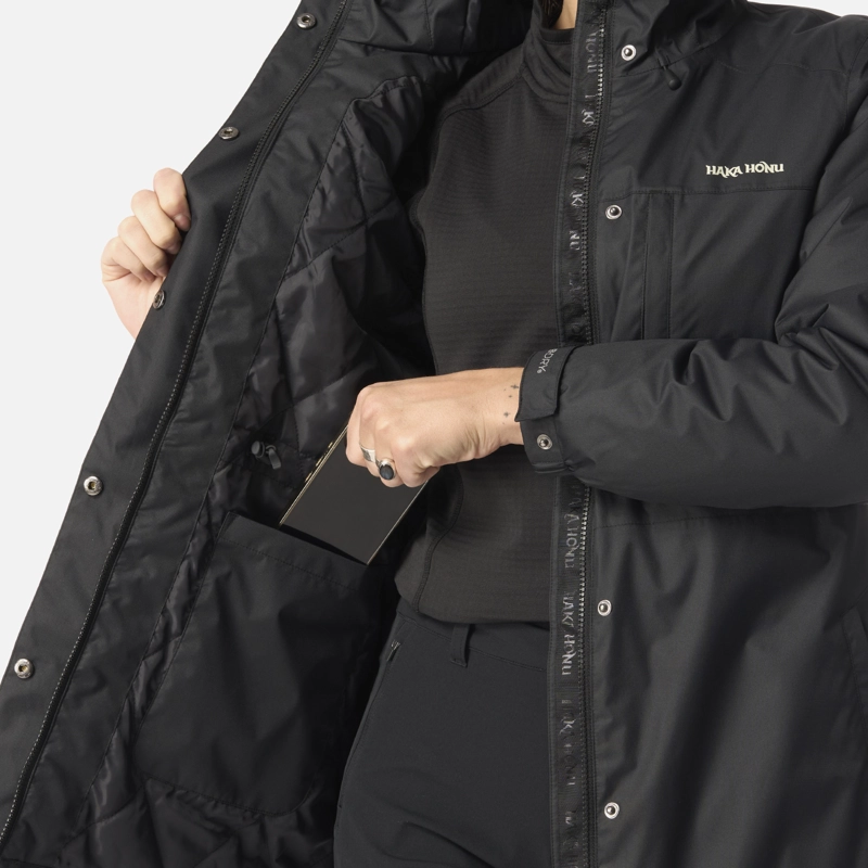 CHAQUETA MUJER TERRANOVA NEGRO HAKA HONU - 7