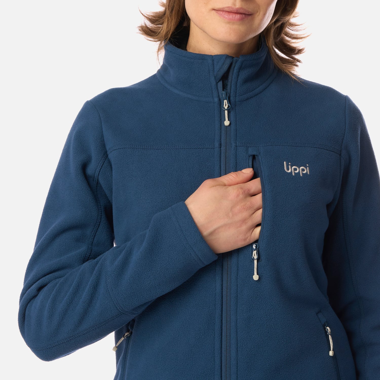 POLAR MUJER PAICAVI THERM-PRO JACKET AZUL OSCURO LIPPI I26 - 4