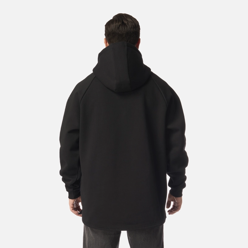 POLERON HOMBRE HEAVY DUTY HOODY SWEATSHIRT NEGRO LIPPI I26 - 3
