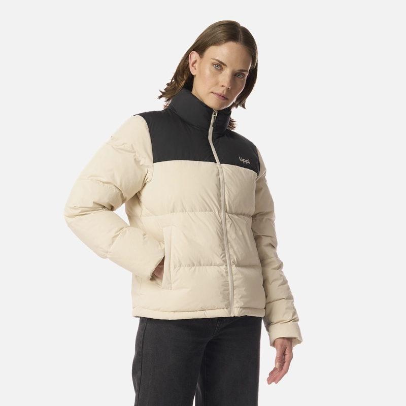 CHAQUETA MUJER URBAN DOWN JACKET CREMA LIPPI I26 - 1