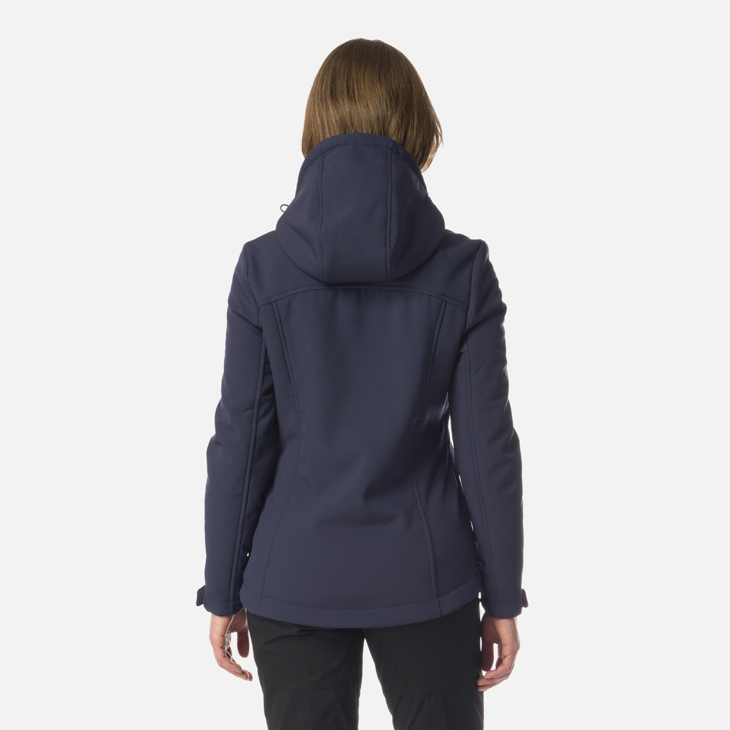 CHAQUETA MUJER MACAYA SOFTSHELL HOODY JACKET AZUL MARINO LIPPI I26 - 3