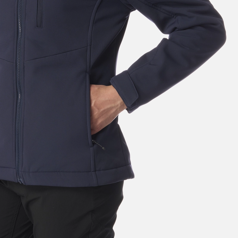 CHAQUETA MUJER MACAYA SOFTSHELL HOODY JACKET AZUL MARINO LIPPI I26 - 6