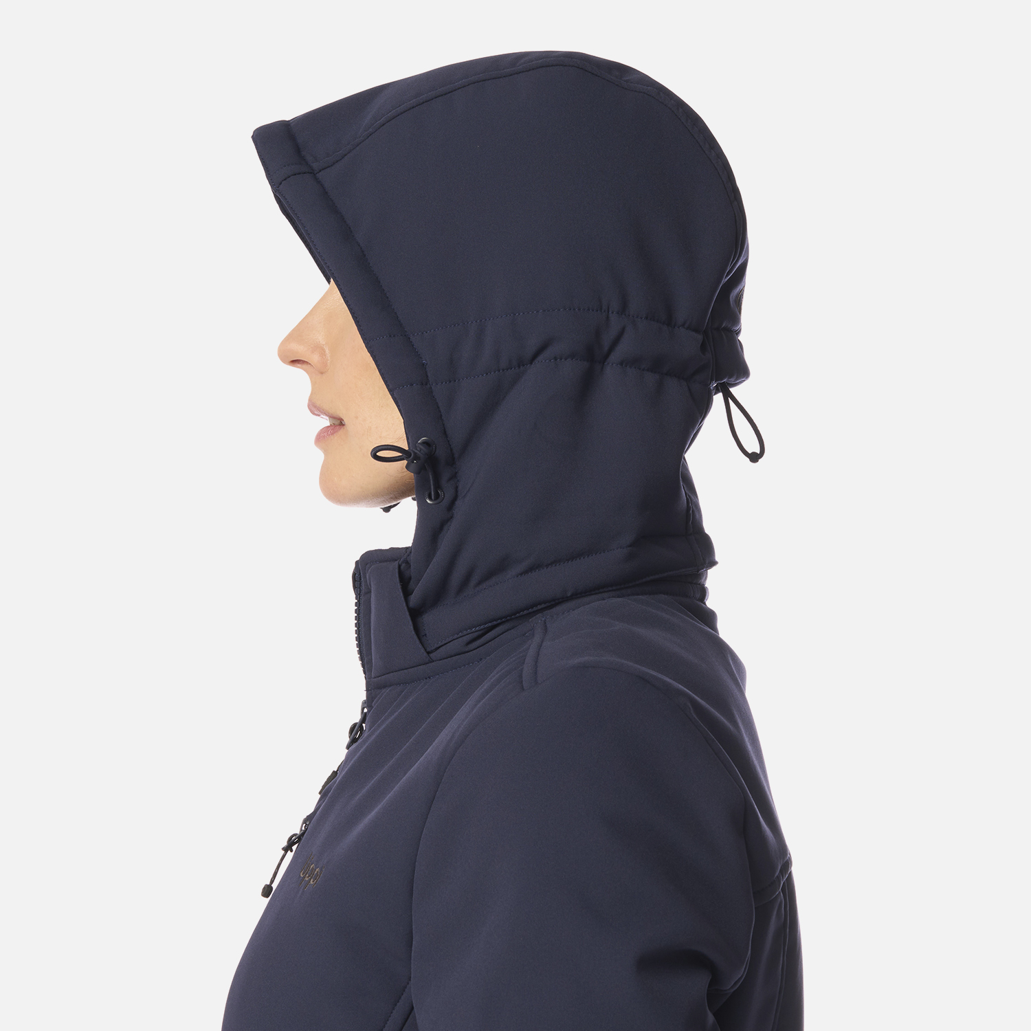 CHAQUETA MUJER MACAYA SOFTSHELL HOODY JACKET AZUL MARINO LIPPI I26 - 8