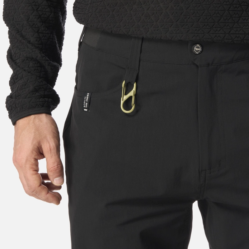 PANTALON HOMBRE LENNOX Q-DRY MIX-2 PANTS NEGRO LIPPI - 5