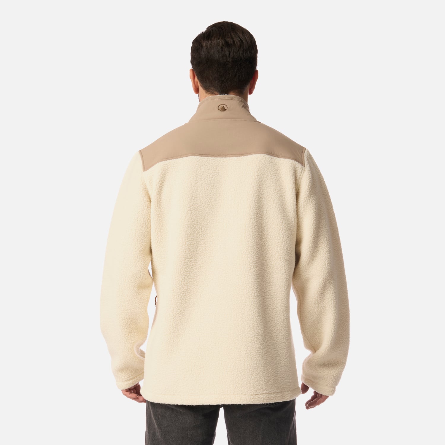 POLAR HOMBRE GLACIAR SHERPA-PRO JACKET BEIGE LIPPI I26 - 3