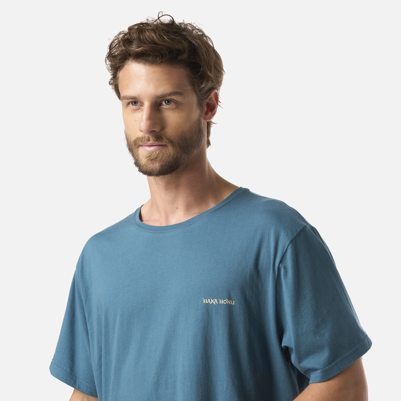 POLERA HOMBRE POLO PETROLEO HAKA HONU - 4