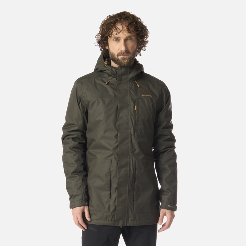 HAKA HONU CHAQUETA HOMBRE TERRANOVA VERDE MILITAR HAKA HONU I26