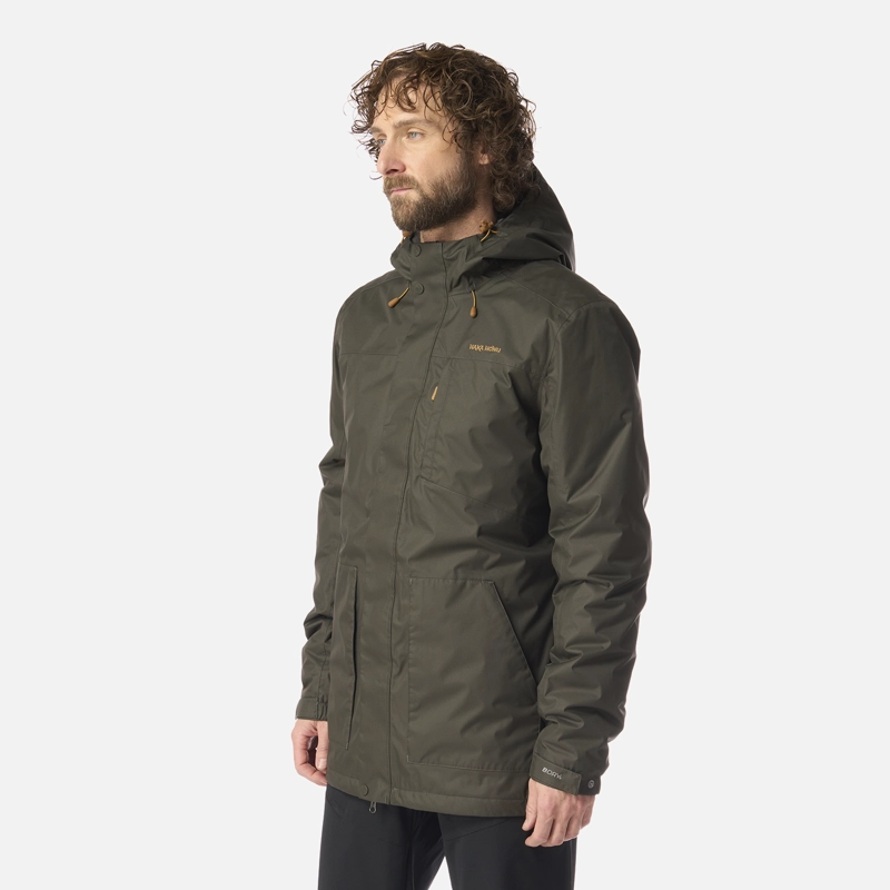 CHAQUETA HOMBRE TERRANOVA VERDE MILITAR HAKA HONU I26 - 2