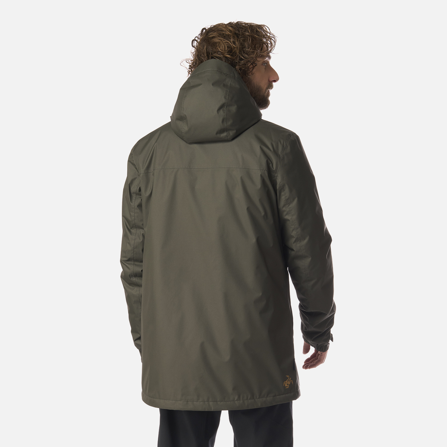 CHAQUETA HOMBRE TERRANOVA VERDE MILITAR HAKA HONU I26 - 3