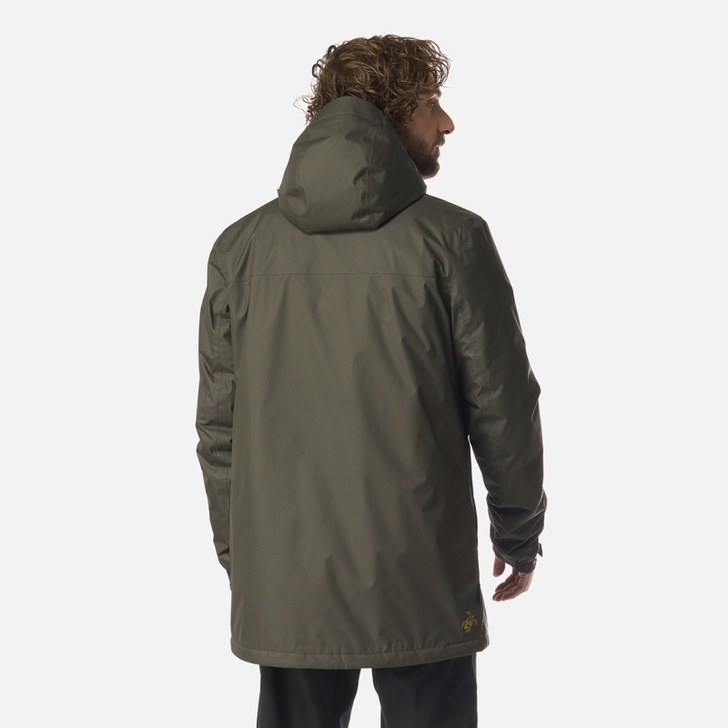 CHAQUETA HOMBRE TERRANOVA VERDE MILITAR HAKA HONU I26 - 3