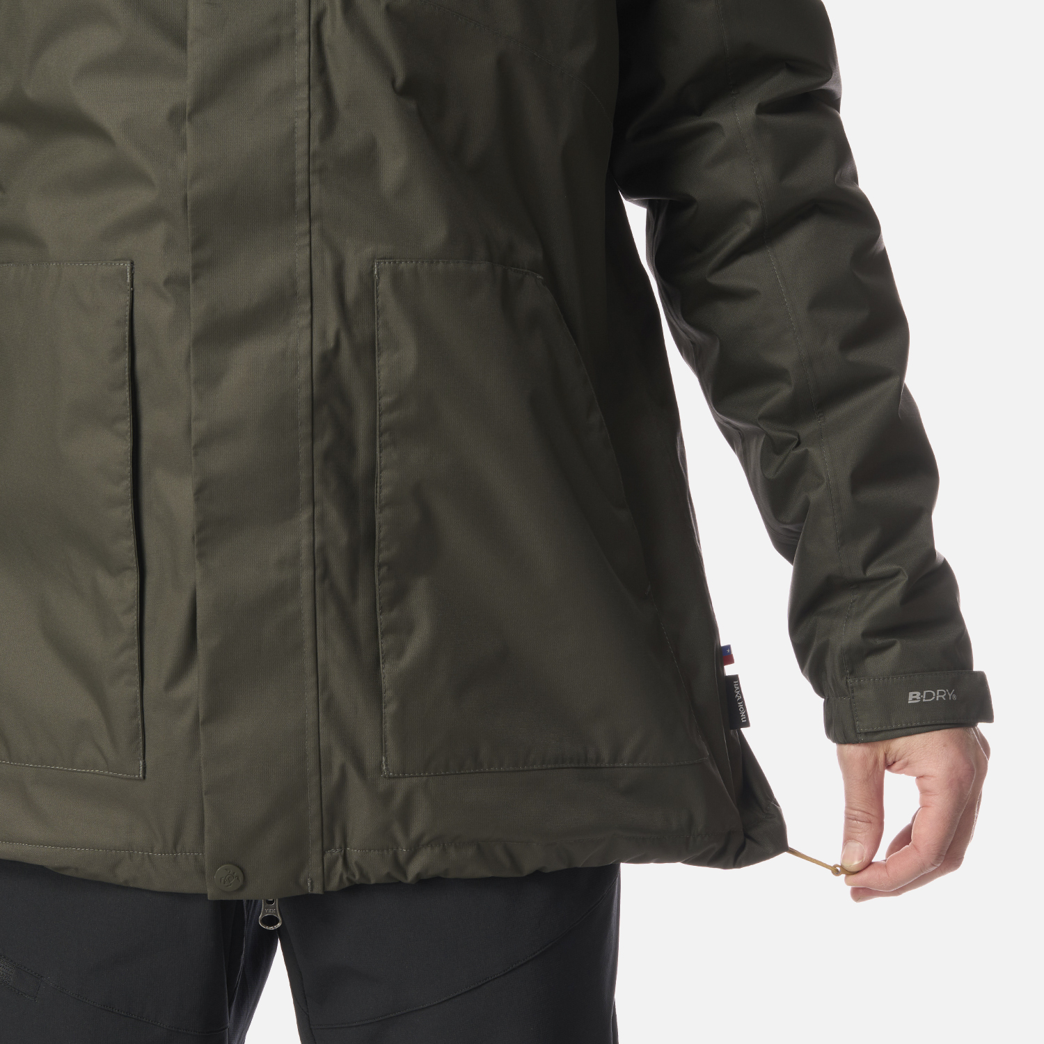 CHAQUETA HOMBRE TERRANOVA VERDE MILITAR HAKA HONU I26 - 6