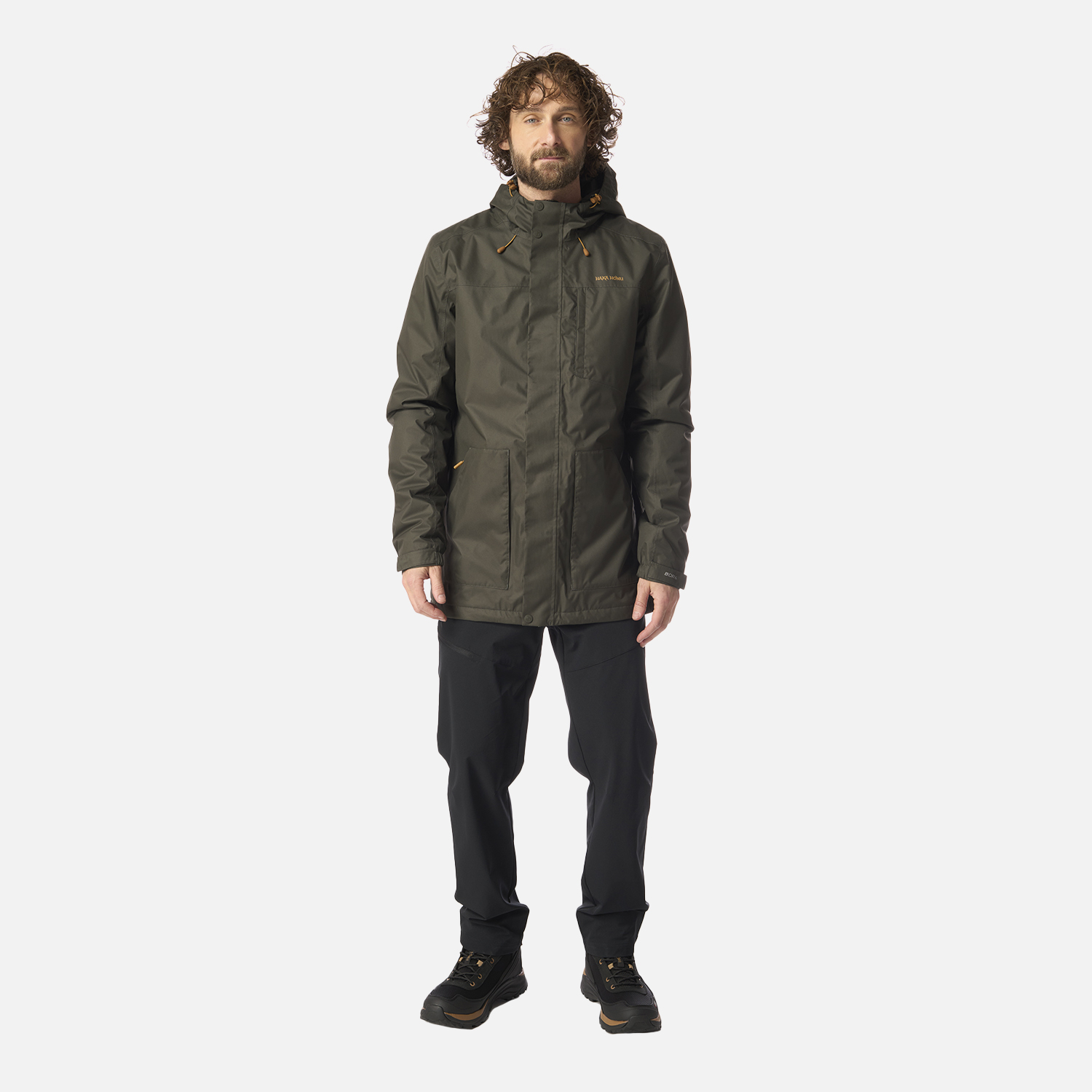 CHAQUETA HOMBRE TERRANOVA VERDE MILITAR HAKA HONU I26 - 9