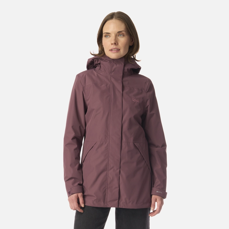 CHAQUETA MUJER LAKE FUSION 3 B-DRY JACKET VINO LIPPI I26 - 1
