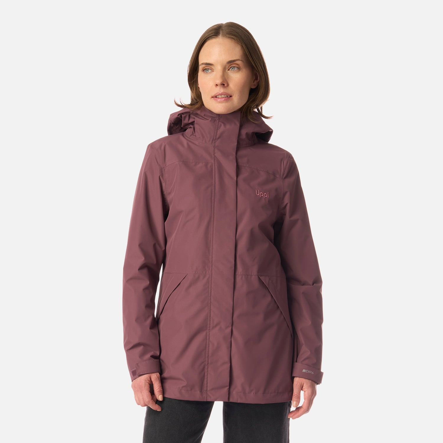 LIPPI CHAQUETA MUJER LAKE FUSION 3 B-DRY JACKET VINO LIPPI I26