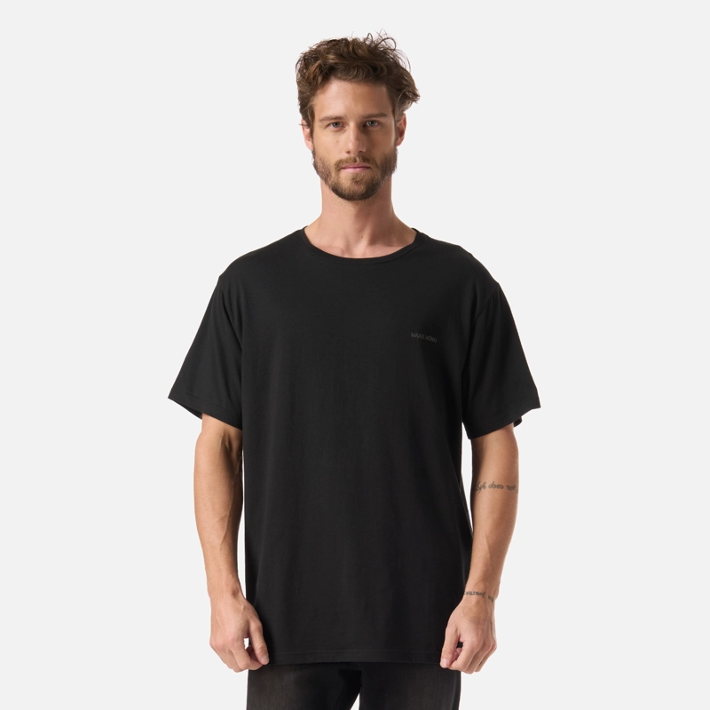 POLERA HOMBRE HAKA NEGRO HAKA HONU - 1