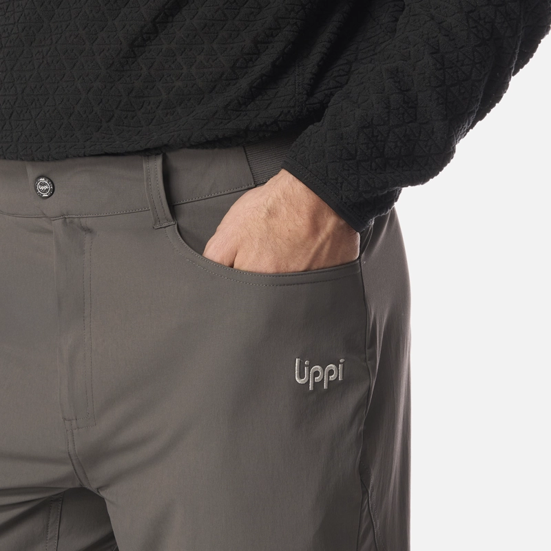 PANTALON HOMBRE LENNOX Q-DRY MIX-2 PANTS GRAFITO LIPPI I26 - 4