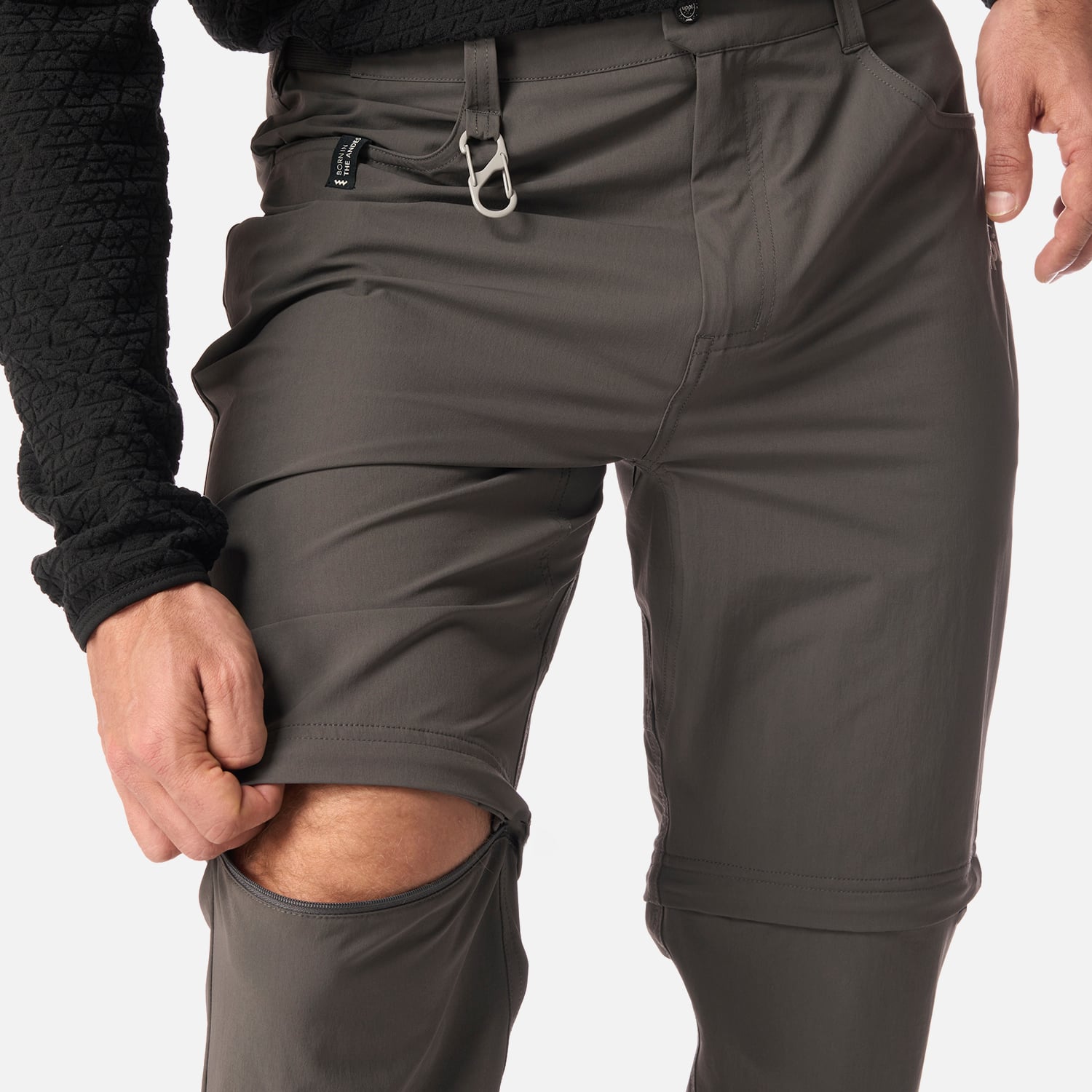 PANTALON HOMBRE LENNOX Q-DRY MIX-2 PANTS GRAFITO LIPPI I26 - 6