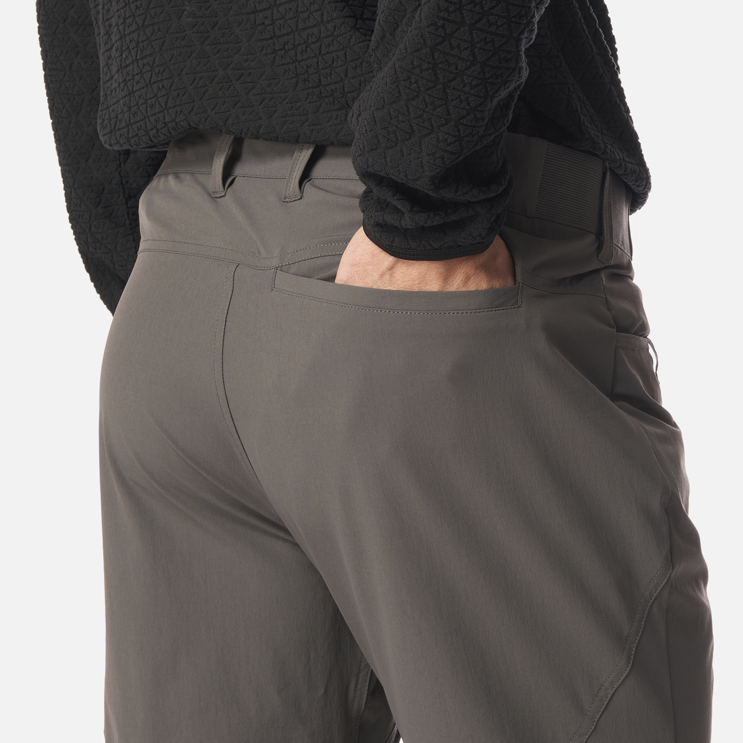 PANTALON HOMBRE LENNOX Q-DRY MIX-2 PANTS GRAFITO LIPPI I26 - 8