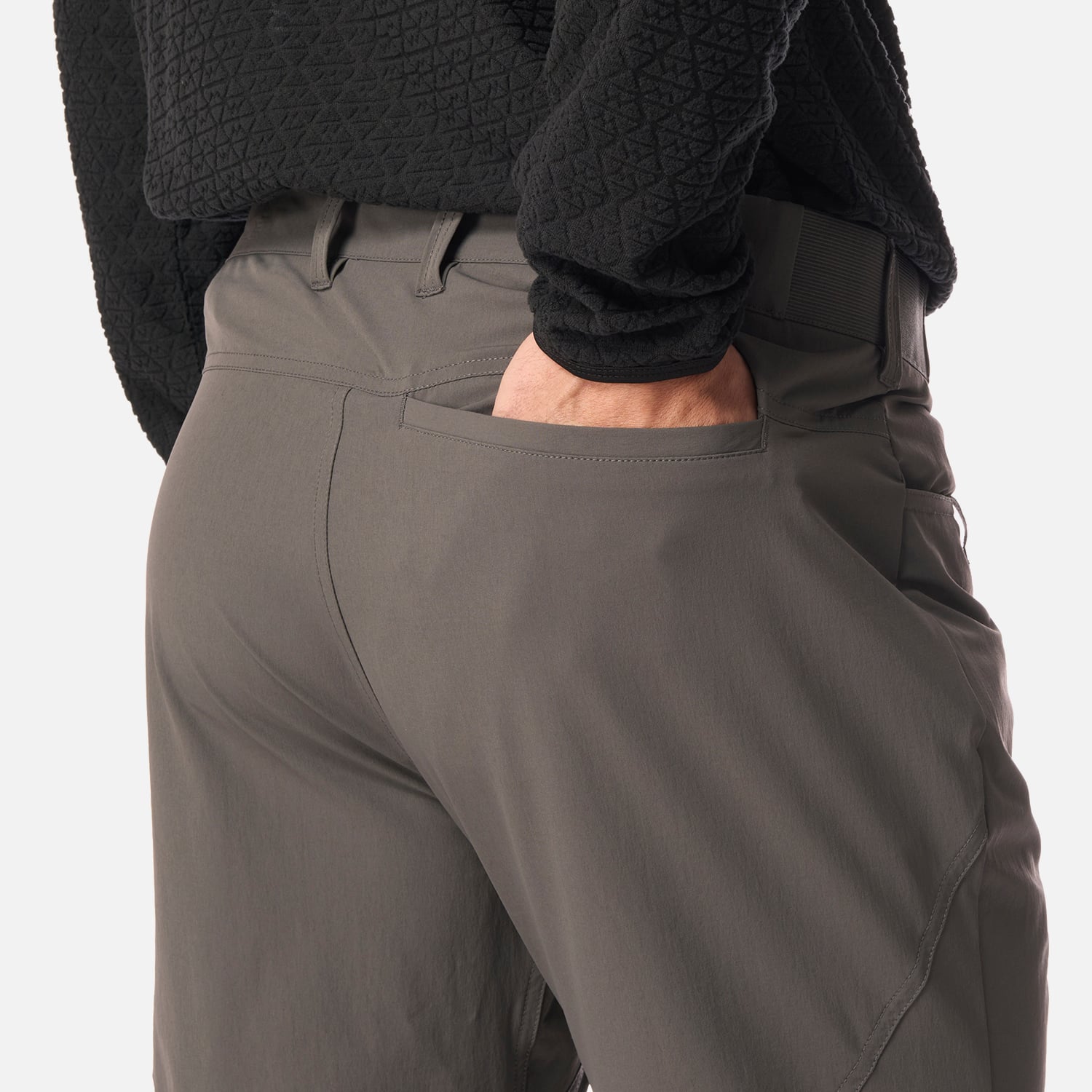 PANTALON HOMBRE LENNOX Q-DRY MIX-2 PANTS GRAFITO LIPPI I26 - 8