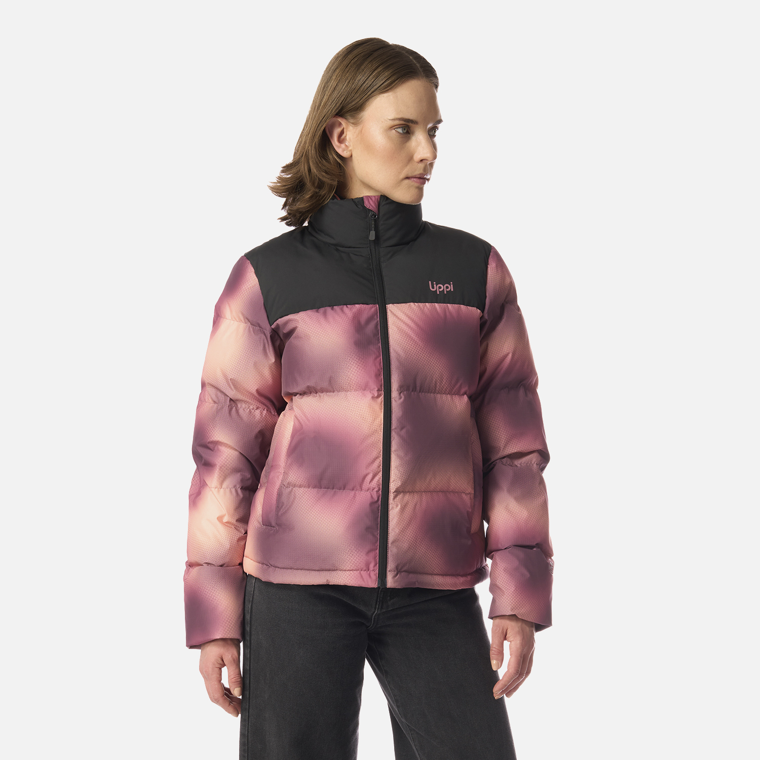 CHAQUETA MUJER URBAN DOWN JACKET PRINT VINO LIPPI I26 - 1